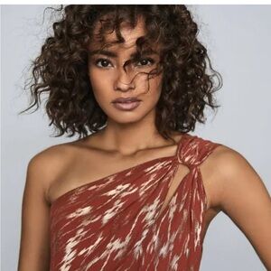 REISS one shoulder dress